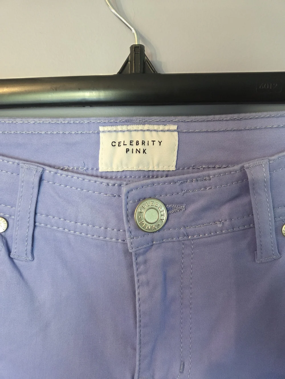 Celebrity Pink The Rider Cropped Skinny Jeans Woman 28 Lavender